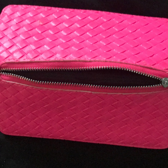 Hot Pink wallet, multicolored inside - Picture 3 of 7